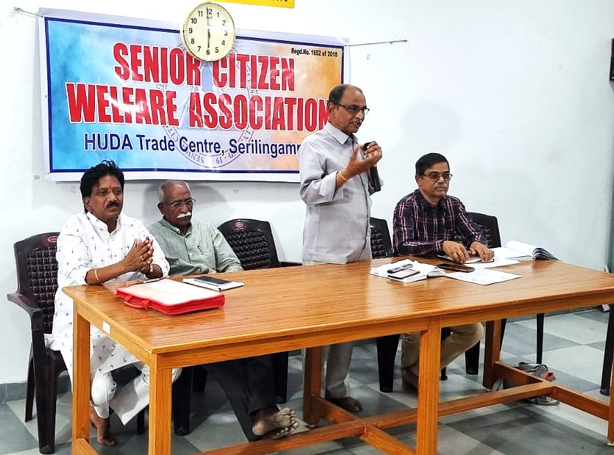 President of the Association addressing in the 45th meeting on 9th April 2026.jpeg